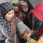 Warga Antusias Datangi Pengobatan Gratis Masyarakat Desa Sirnabaya