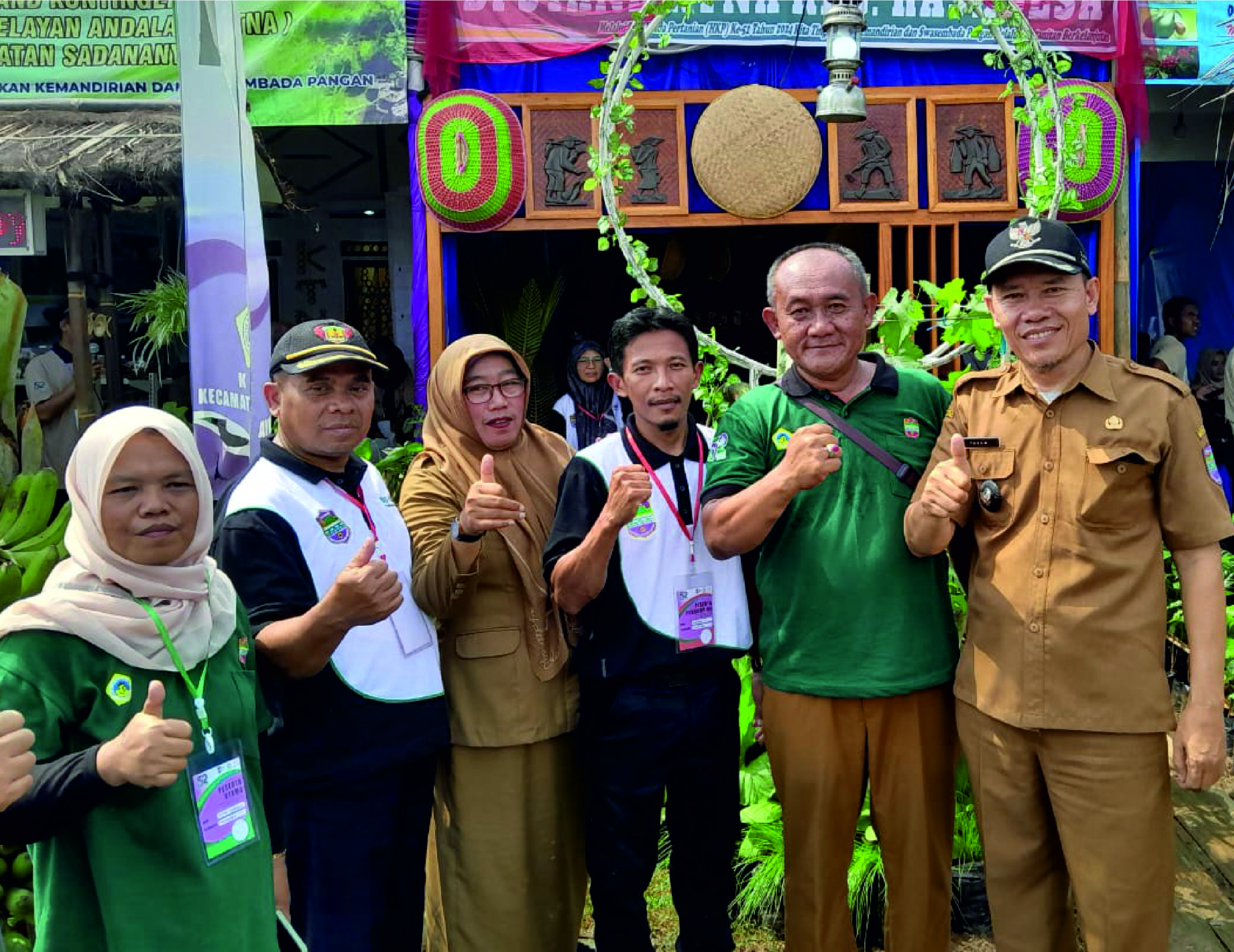 PETANI MILENIAL SIRNABAYA HADIR DI HKP-52 KABUPATEN CIAMIS