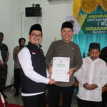 Program Ciamis Peduli, Bapak Sohib Dapat Bantuan Rutilahu dari Baznas
