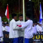 Uniq, Santri Terpilih Menjadi Petugas Pengibar Bendera pada HUT RI ke-79.