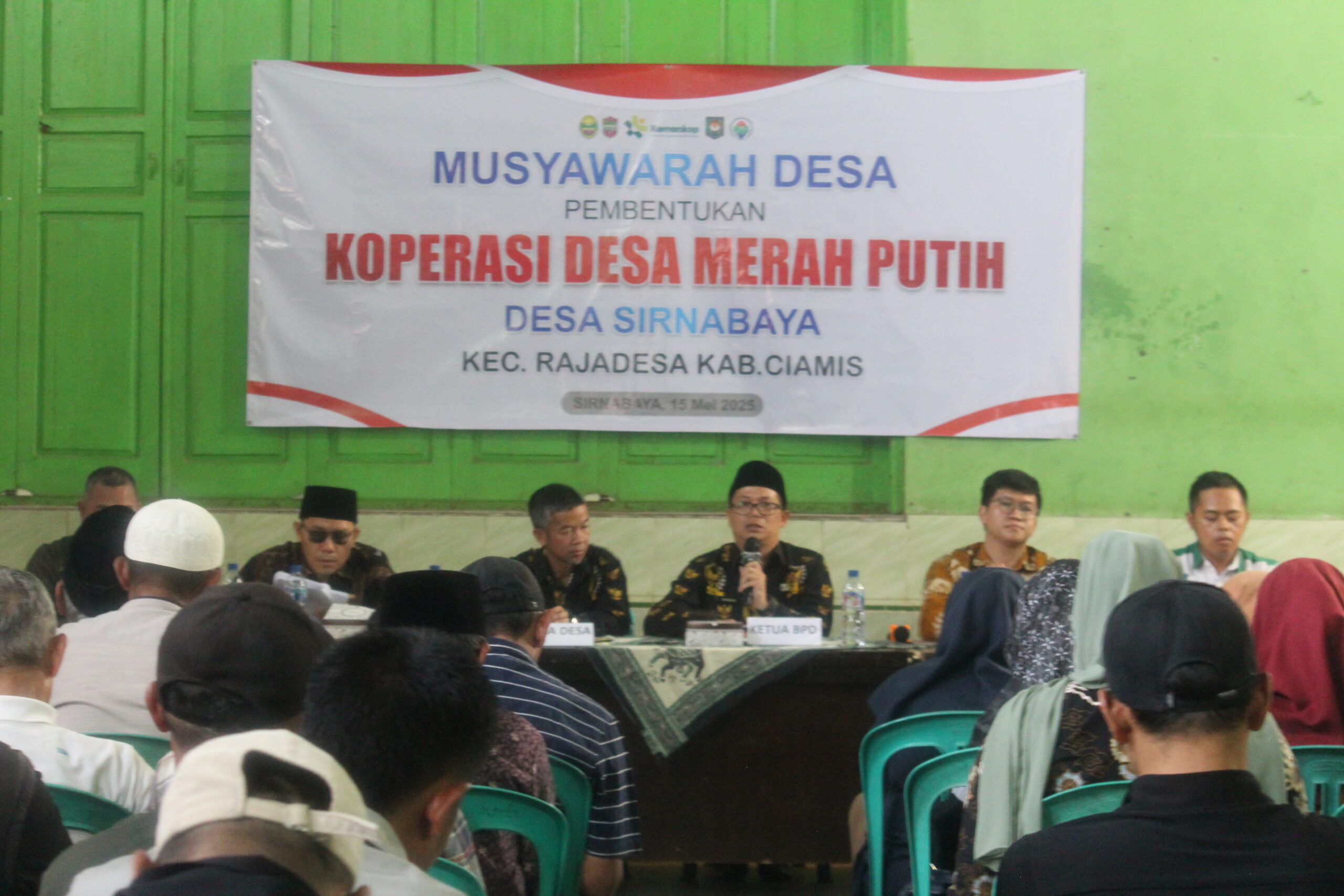 MUSDESUS Pembentukan Koperasi “Merah Putih” Desa Sirnabaya Rajadesa