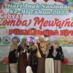 ULTAH BUNDA PAUD DIMERIAHKAN ANAK PAUD SE DESA SIRNABAYA